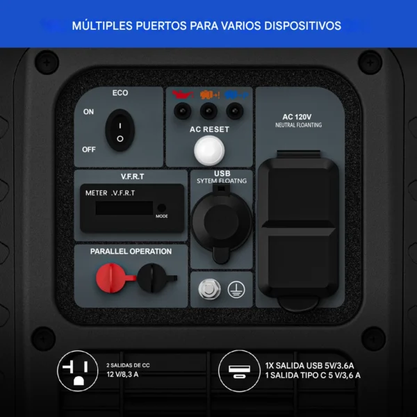 Generador Eléctrico Nexpow 2250W