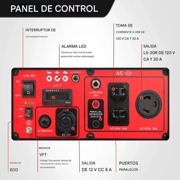 Generador Eléctrico Power Smart 4400W