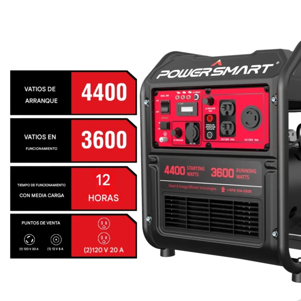 Generador Eléctrico Power Smart 4400W