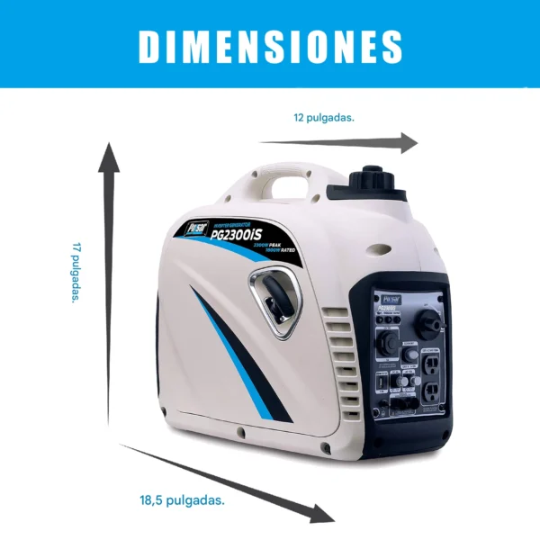 Generador Eléctrico Pulsar 2300W